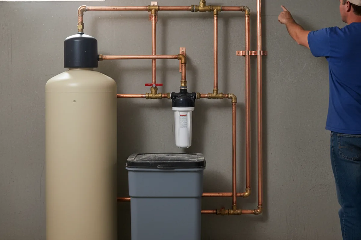 Whole-house water treatment system installed in Litchfield